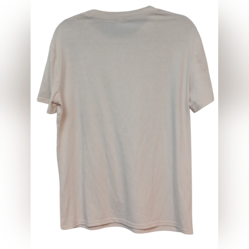 Access Christian Apparel - NWOT, Beige Tee-shirt, Short Sleeve, Crew Neck, - Picture 2 of 9